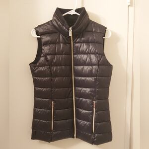 Calvin Klein Black Puffer Vest Size Medium (M)